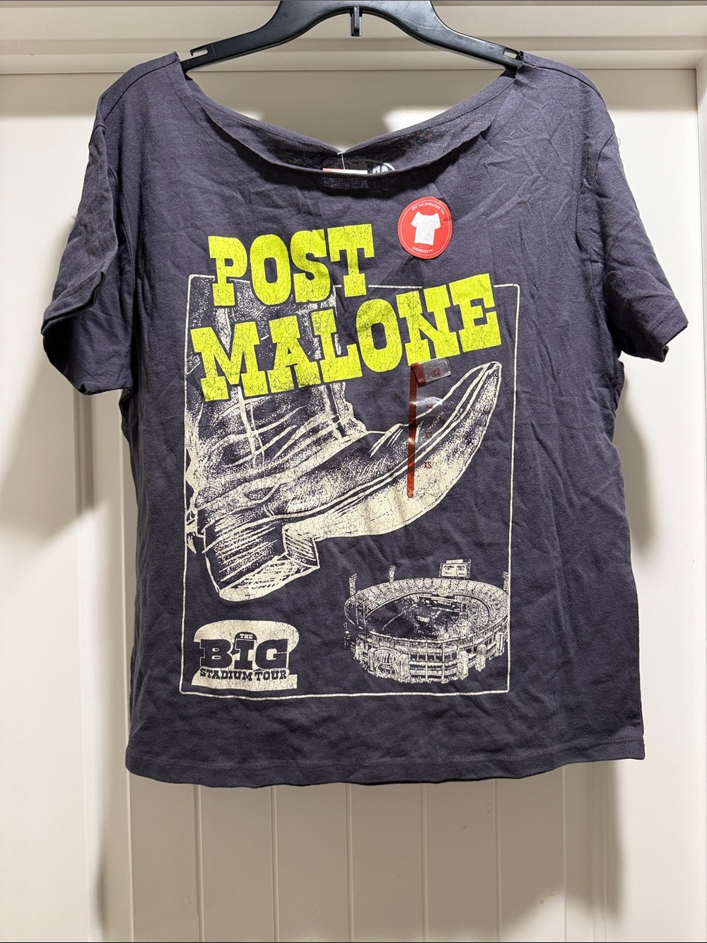 Post Malone Women’s Graphic T-Shirt in Charcoal